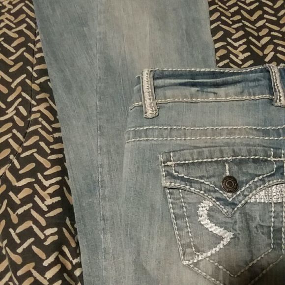 REVOLT Jeans -- Y2K Mid-rise Bootcut Jeans - Picture 6 of 8